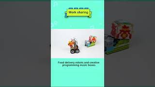 Makerzoid STEM Programming robot building blocks #stem #bricks #makerzoid  #buildingblocks #shorts