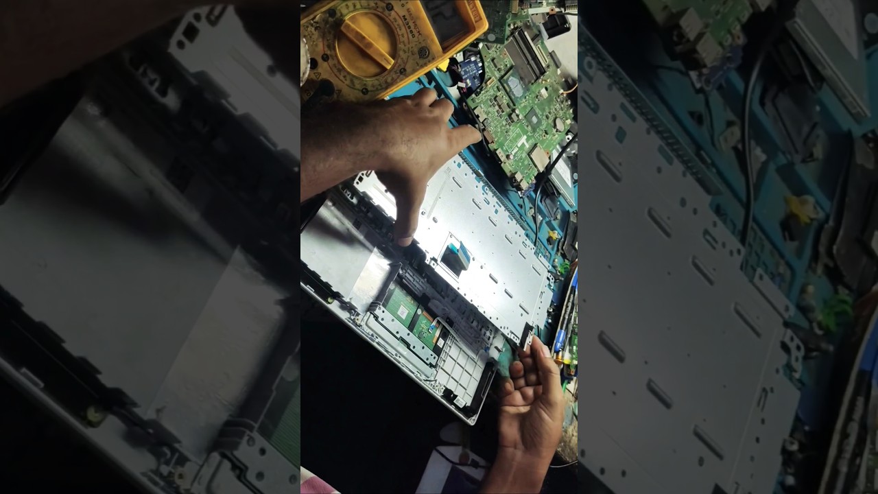 Laptop Internal Keyboard safety panel Remove or lock or unlock 