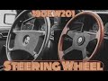 Mercedes Benz 190E W201 | Steering Wheel Replacement | RAID 4D WOOD STEERING WHEEL