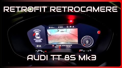 Retrofit Retrocamera Audi TT 8S mk3 2018
