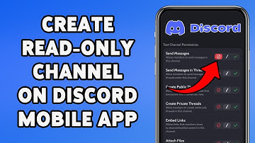 How To Create Read-Only Channel On Discord Mobile App 2025 | Set Up a Locked Text Channel