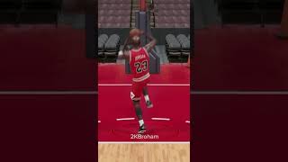 Real vs Fake Michael Jordan Free Throw Line Dunk in NBA 2K23