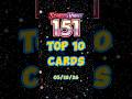Scarlet &amp; Violet 151 Top 10 Highest Priced Cards Pokemon TCG