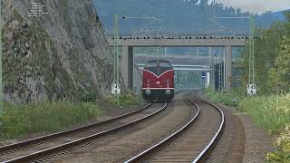 DB V200 058 Special Service at Bad Rinkenburg