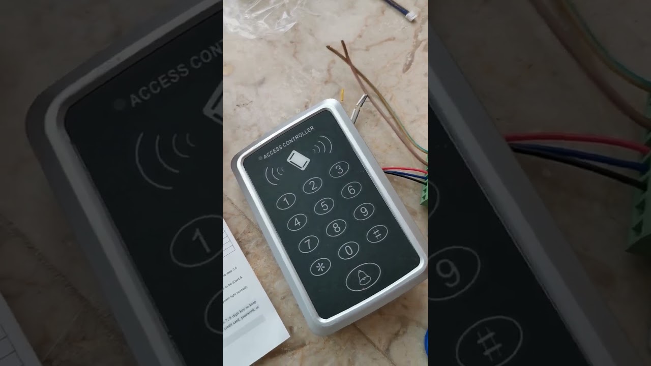 تركيبAccess Controller مع كيلون Yall الكهربائي