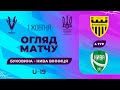 Огляд матчу | Буковина U19 - Нива Вінниця U19 | Чемпіонат України ДЮФЛ 25/26. Перша ліга. 4 тур