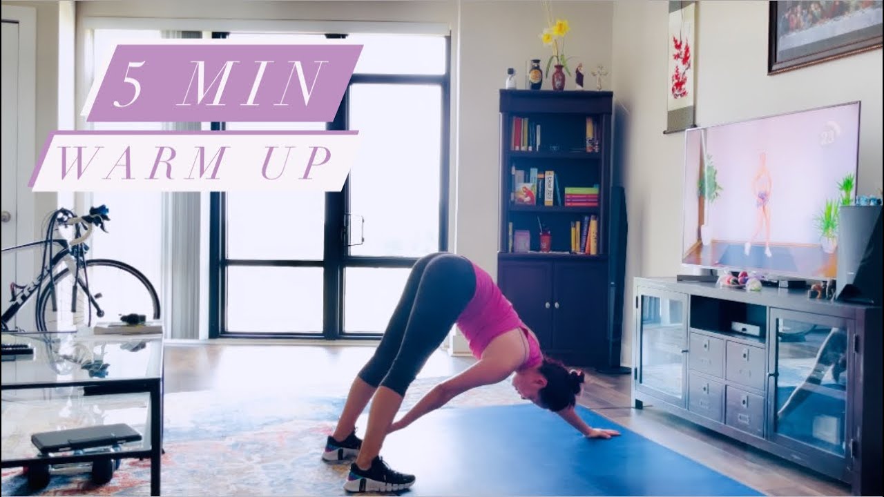 5 MIN WARM UP FOR AT HOME OR GYM WORKOUTS - YouTube