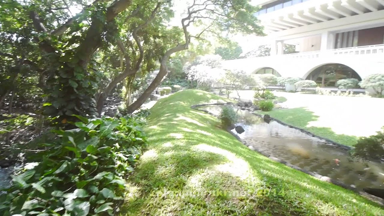 Walking around the Oahu Japanese Garden YouTube