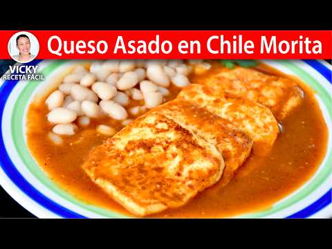 Grilled Cheese in Morita Chile | Vicky's Easy Recipe