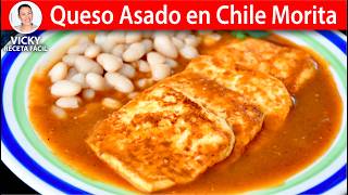 QUESO ASADO EN CHILE MORITA
