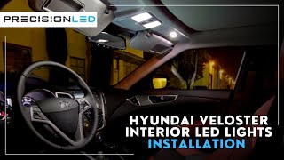 Hyundai Veloster Interior LED Lights - How To Install - 1st Gen (2011+)