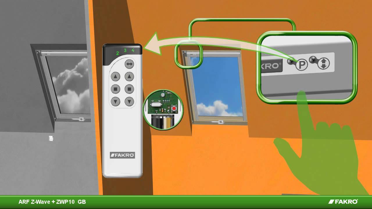 FAKRO finestre da tetto -  tenda oscurante ARF Z-Wave+ZWP10
