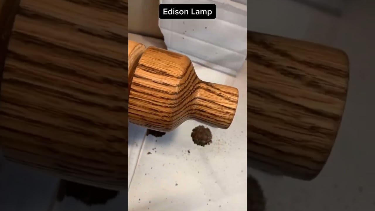 Woodworking - Beautiful DIY Edison Lamp