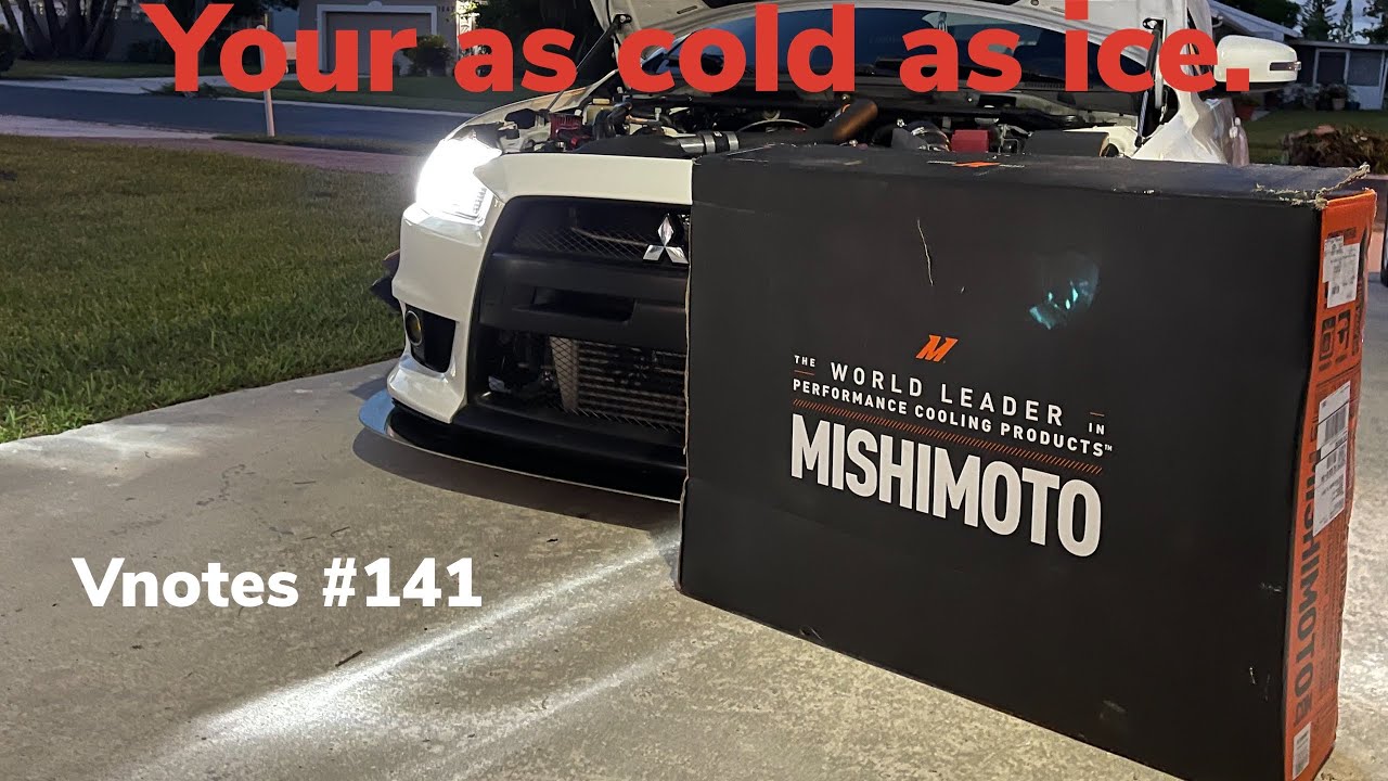 Vnotes 141 MISHIMOTO RADIATOR INSTALL! YouTube