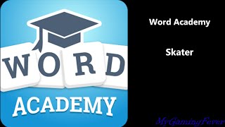 Word Academy : Skater - Level 1-20 Answers screenshot 5