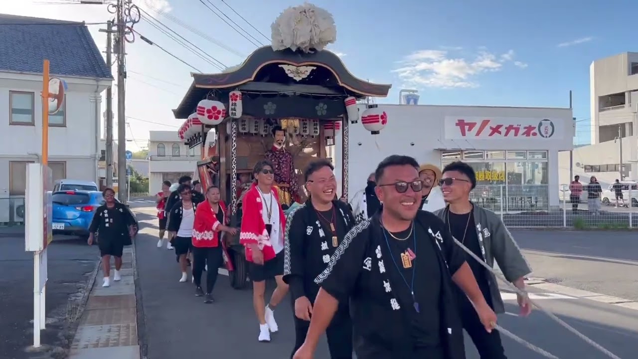 2025年 杵築天神祭り お下り⑤