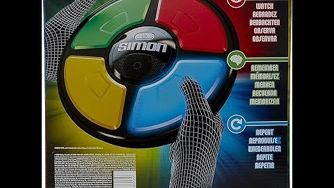 Your child forgets the solution (Hasbro Gaming Simon Handheld Electronic Memory Game)