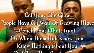 Christopher Martin And Romain Virgo-Glow Lyrics Video