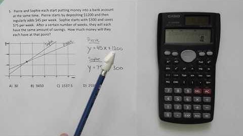 Systems of Equations - Comparison Method #5 - Google Quiz