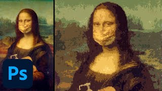 Efecto PIXEL ART/ 8-BIT a imagen con Photoshop 2021 screenshot 5