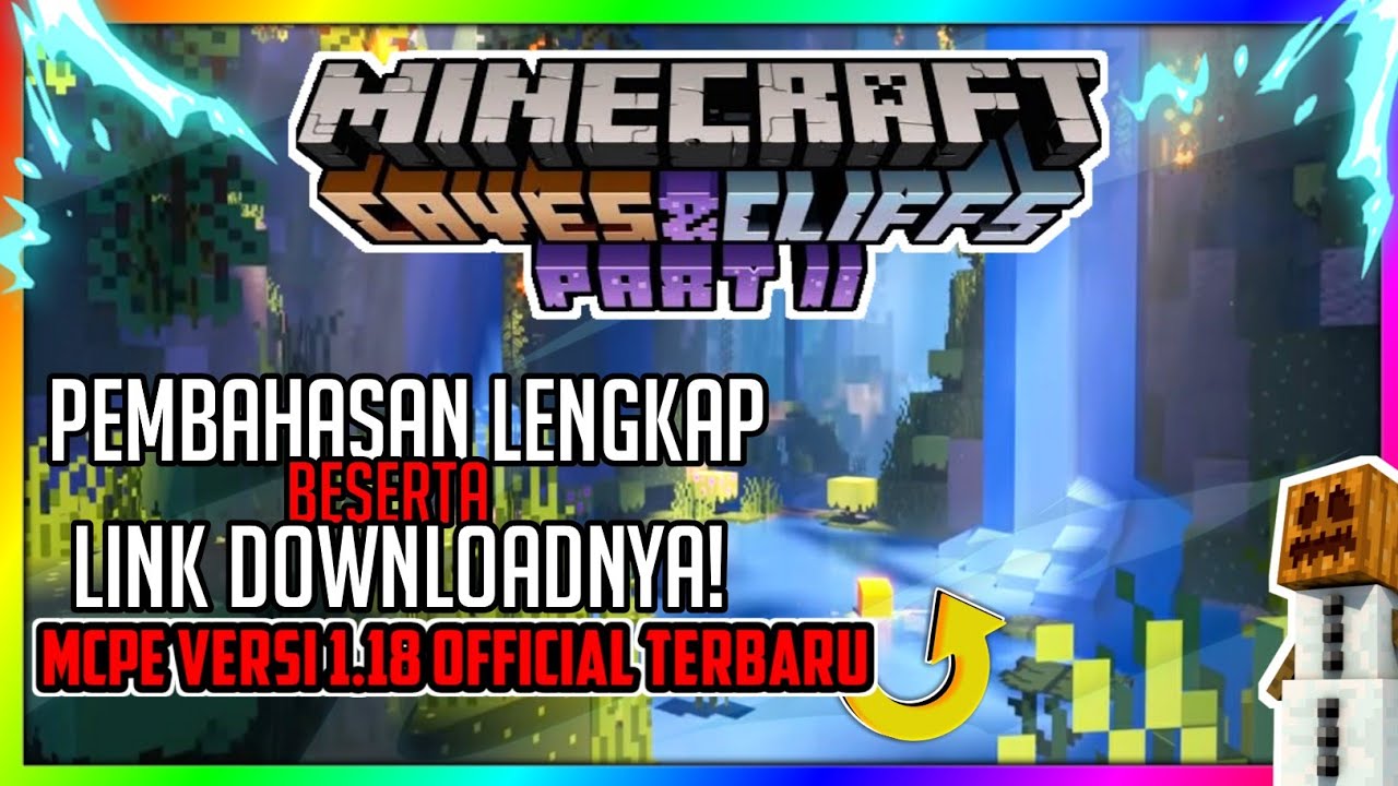 🤯Gratis!! Download minecraft 1.18 free | Minecraft Caves And Cliffs ...