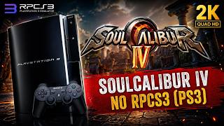 SoulCalibur IV -  RPCS3 (PS3) - Modo História com Darth Vader - 2k