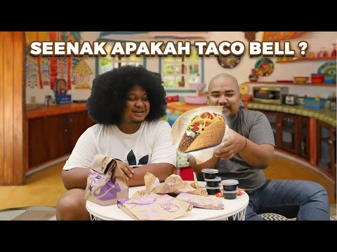 REVIEW MAKANAN VIRAL TACO BELL | BBM