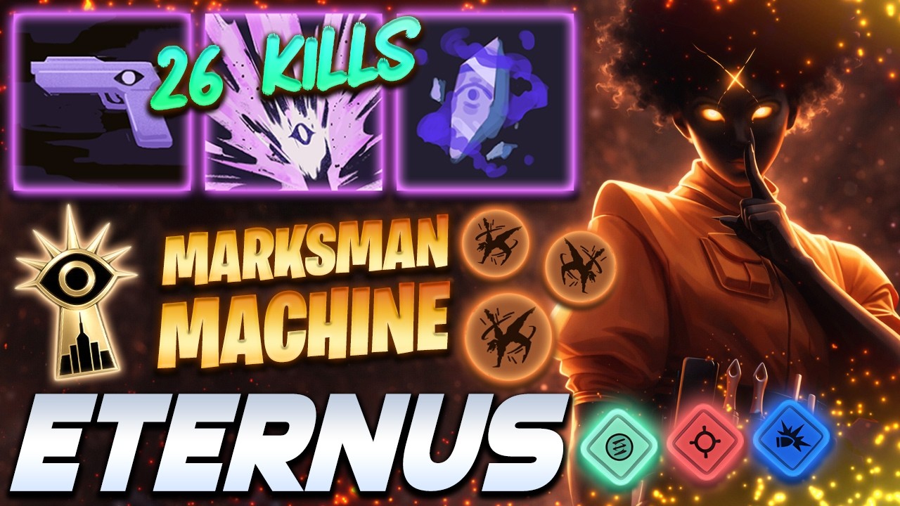 Eternus Haze MARKSMAN MACHINE 26 KILLS - Deadlock Pro Gameplay & Guides [Watch & Learn]