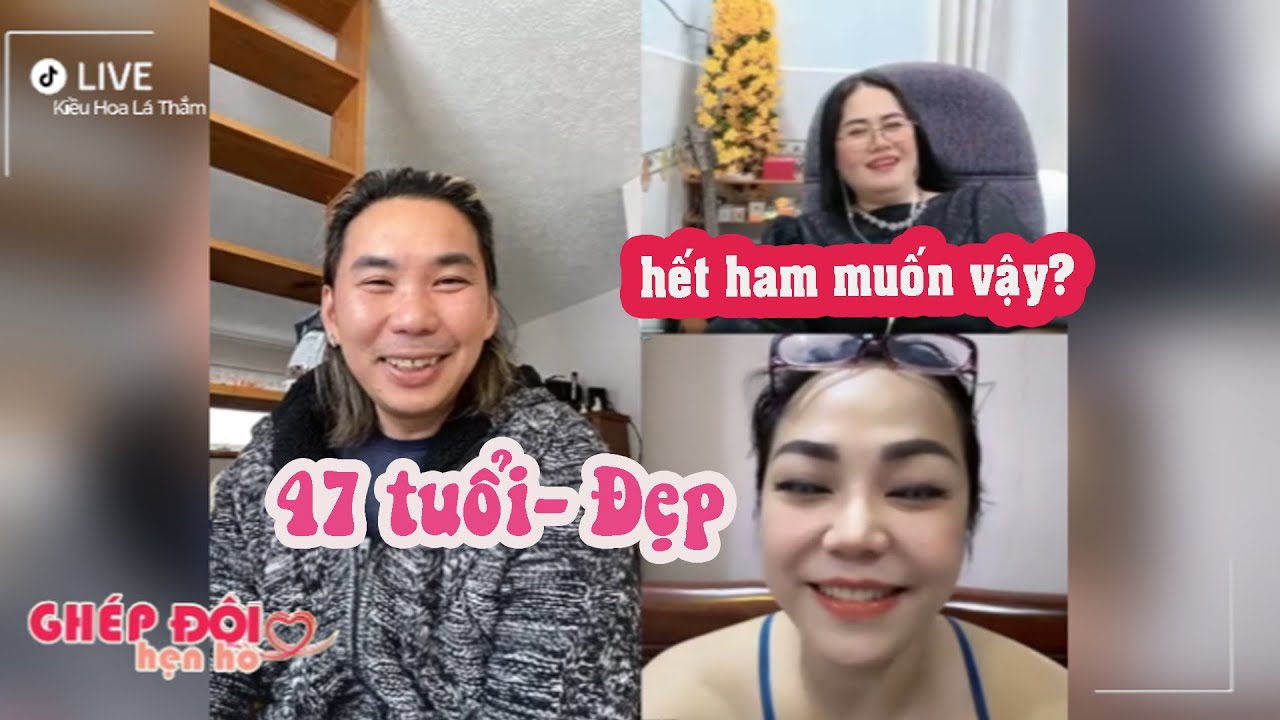 Thắm ghép đôi. chị này còn trẻ đẹp  mà hết ham muốn chuyện ấy?