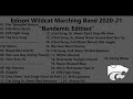 Edison Wildcat Marching Band CD 2020-21 (2020) "Bandemic Editition"