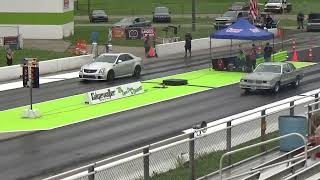 20220609 Summit Racing's Midwest Drags, Edgewater Motorsports Park, Olds Cutlass vs. CTSV