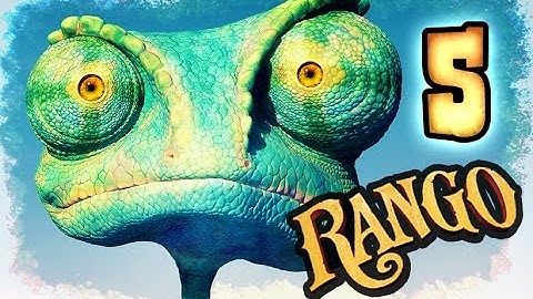 Rango Walkthrough Part 5 -- 100% Items (PS3, X360, Wii) Level 4 - Land of Giants