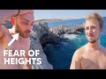 Facing His Biggest Fear — Cliff Jumping in Cyprus