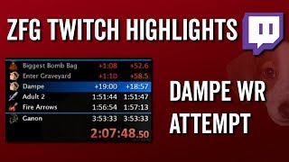 Dampe WR Attempt - ZFG Twitch Highlights