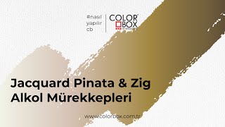 Jacquard Pinata & Zig Alkol Mürekkepleri