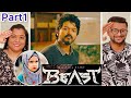 Beast | Mass Intro Scene Reaction | Vijay Thelapathy | Pooja Hegde | Dipoosreaction