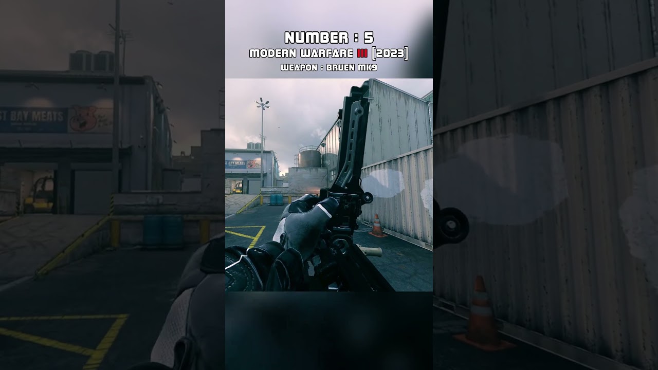 Top 7 Ranking LMG Reload : Modern Warfare III [2023] 