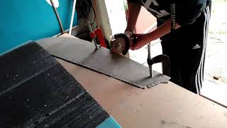 Creating a rib for the wing
