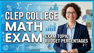 CLEP College Mathematics Budget Percentages