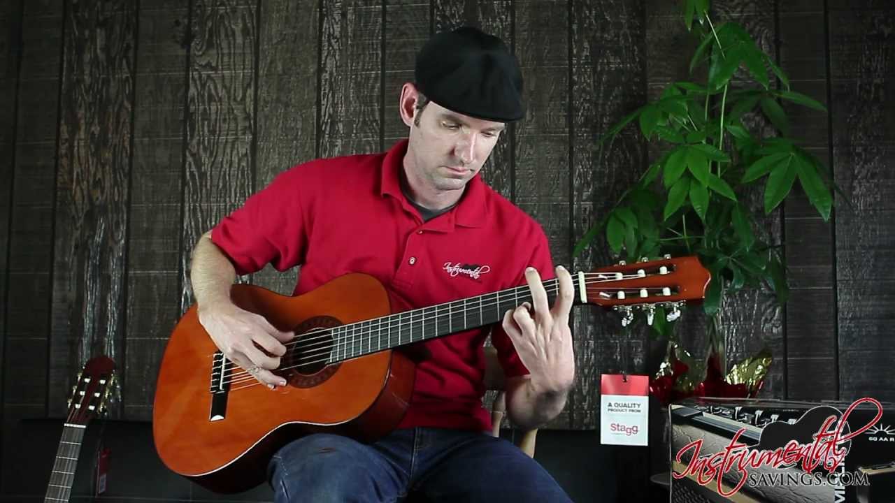 Classical Guitar Stagg C542 & C547 - YouTube