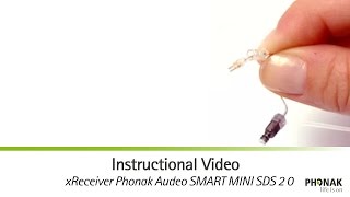 Видео xReceiver Phonak Audeo SMART MINI SDS 2 0 (автор: Phonak)