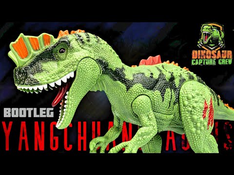 BOOTLEG Mattel Jurassic World Yangchuanosaurus from Dinosaur Capture Crew Review!!!