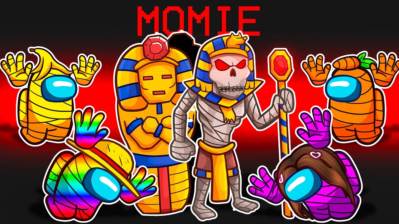 Among us Mais je me transforme en Momie pour capturer mes amis !