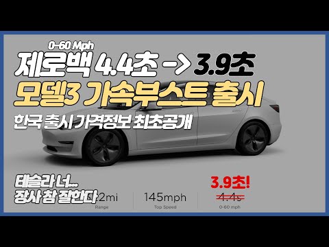 Tesla Model 3 Acceleration Boost Upgrade Released, 0.5 Seconds Shorter 0-60 Time, First Public Re...