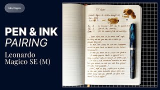 PIP Review // This pen has the best resin ever! // Leonardo Magico SE Carolina Midnight & KWZ Honey