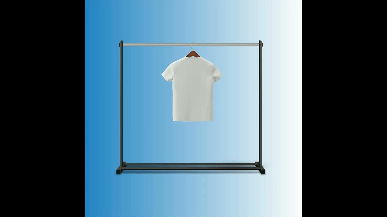 T Shirt 3D Rotate Video