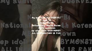 @DUSKVE1L I’m auditioning for maknae or all rounder and sorry my voice was not the best in this vid