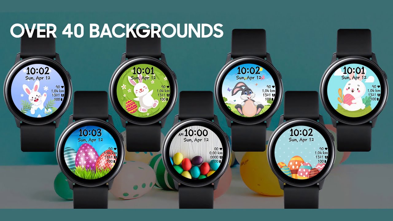 Easter Magic Premium watchface for Samsung smartwatches YouTube
