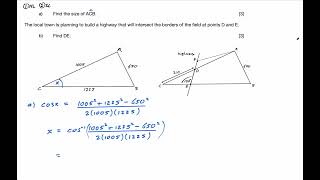 AIHL 2021 May TZ2 P2 Question 1ab