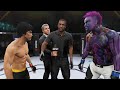 Bruce Lee vs. Purple Neon Demon (EA sports UFC 2)